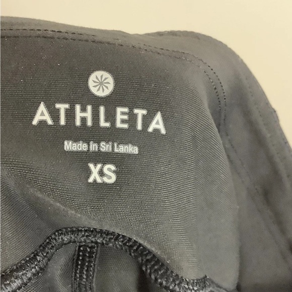 Athleta Sz XS Stealth Trucool Tennis Athletic Pickleball Skort Black Nylon - Picture 5 of 6